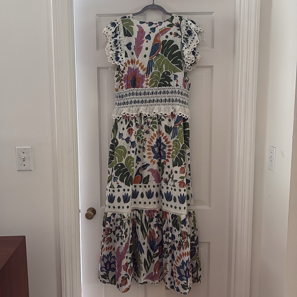 Farm Rio Multicolor Floral Maxi Dress - Picture 2 of 4
